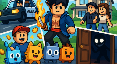 Top 5 Jogos Mais Populares do Roblox em 2025
