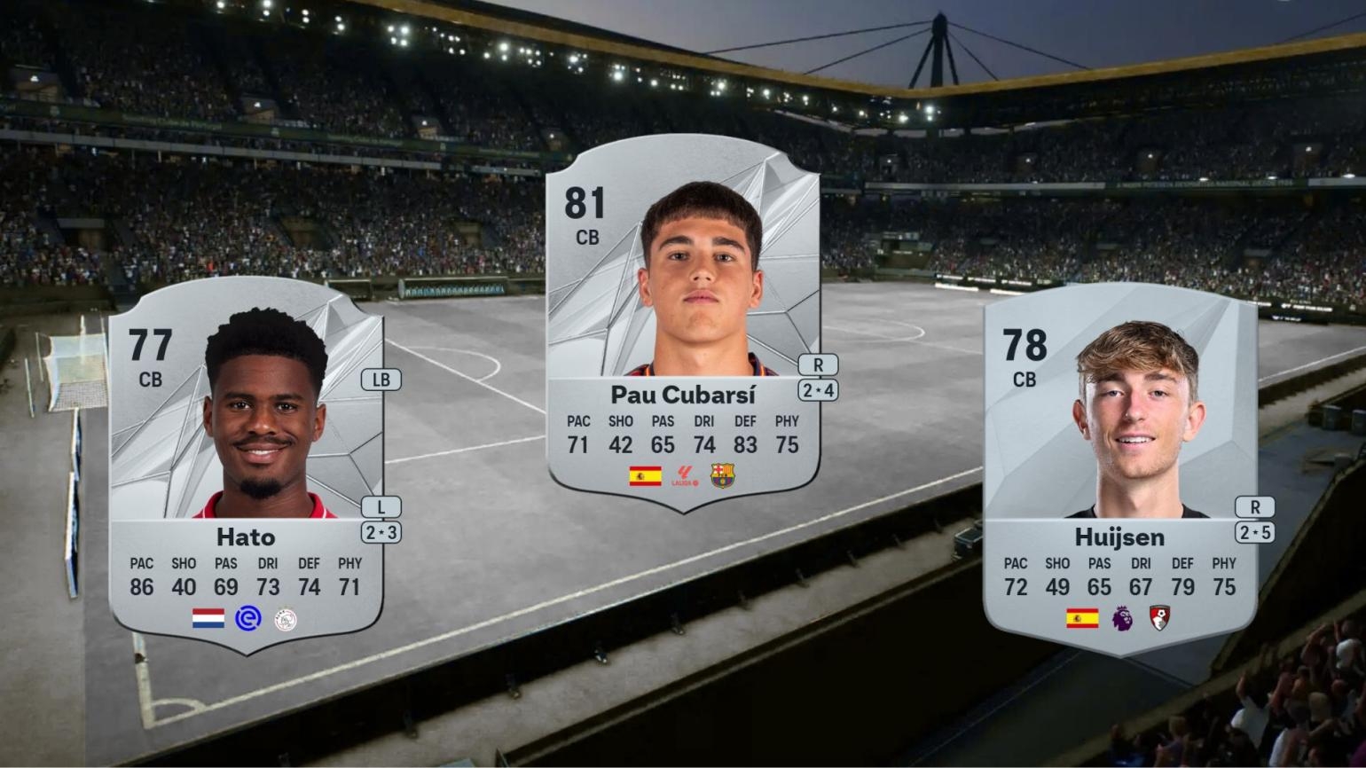 10 Young Defenders for EA FC 25 Career Mode