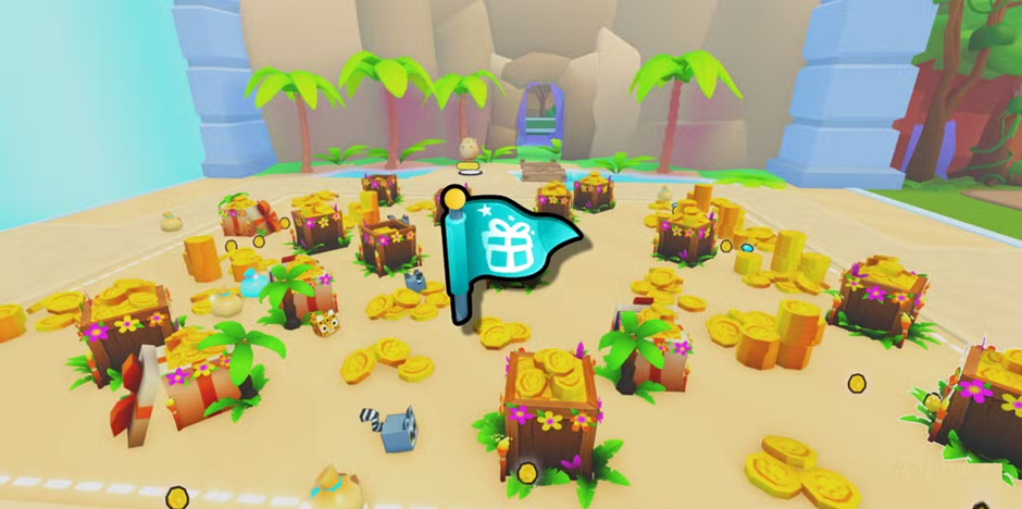 Exotic Treasure Flag
