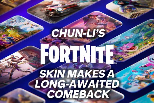 Chun-Li's Fortnite Skin Makes a Long-Awaited Comeback