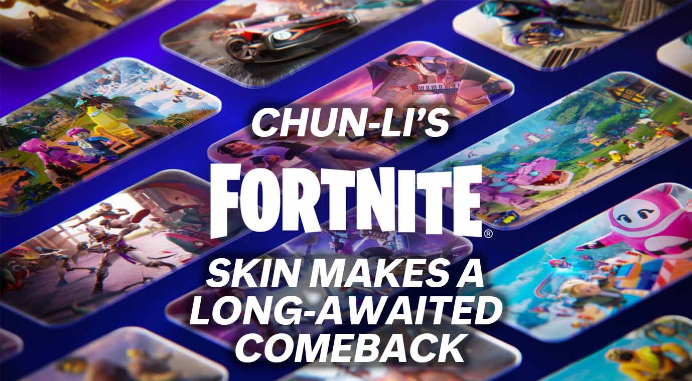 Chun-Li's Fortnite Skin Makes a Long-Awaited Comeback
