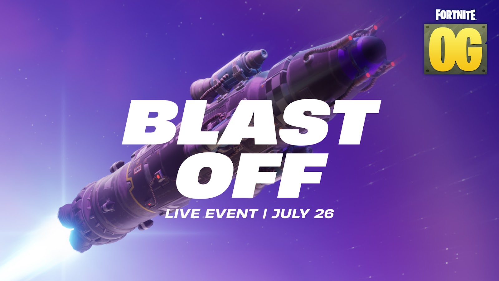 When is Fortnite Blast Off Event Launch Date