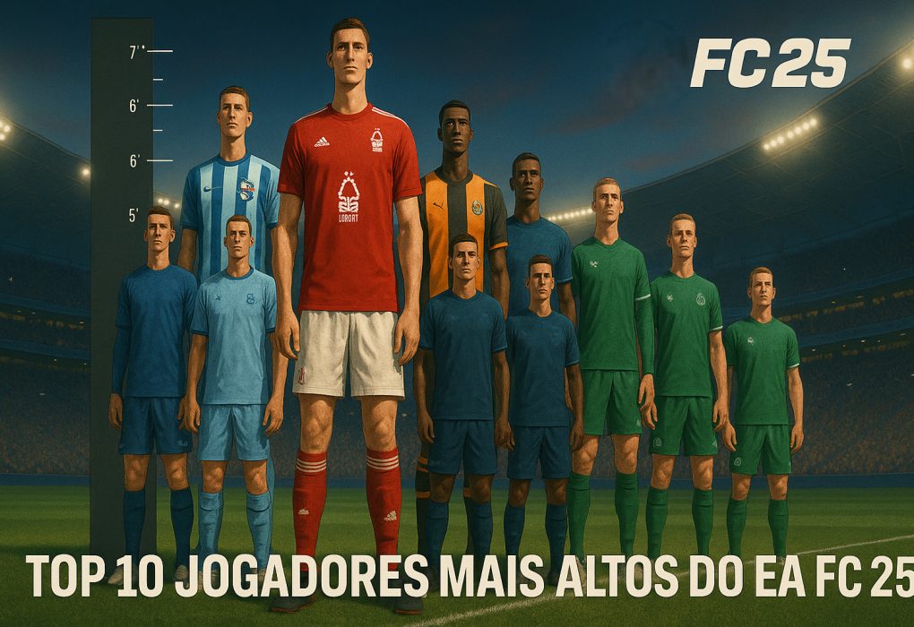 10 Jogadores Mais Altos do FC 25
