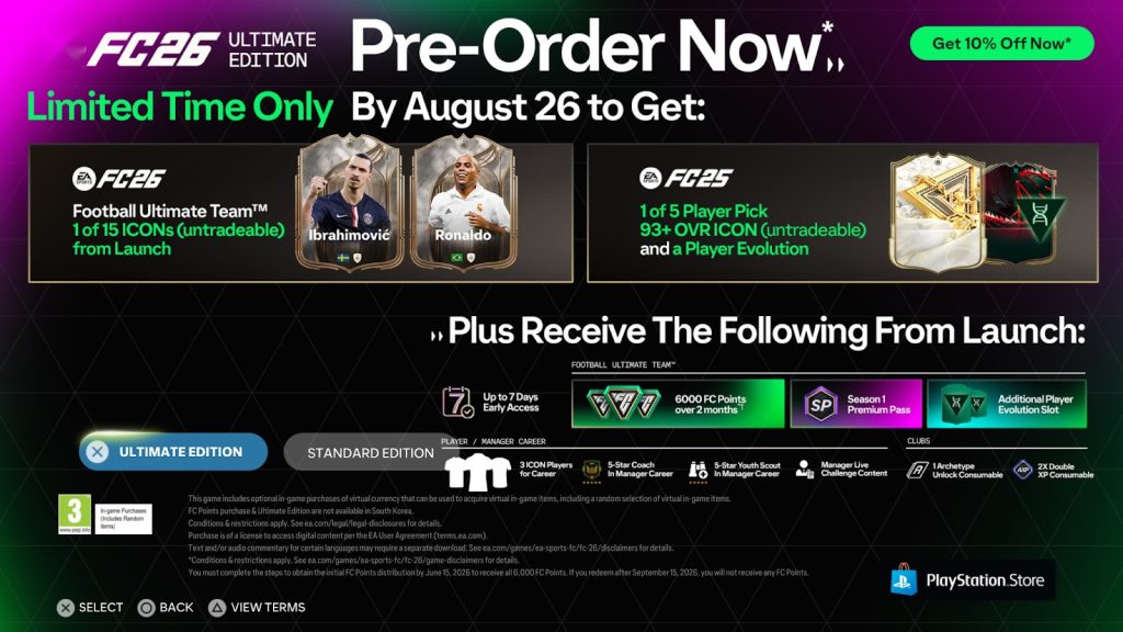 FC 26 Pre-Order
