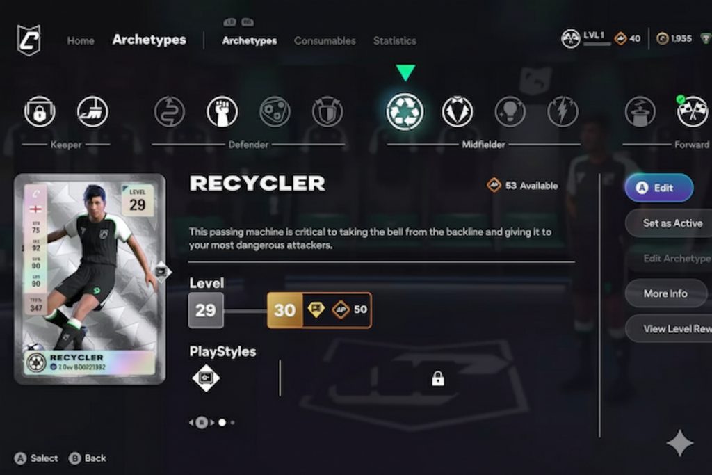 FC 26 Archetypes player Role System