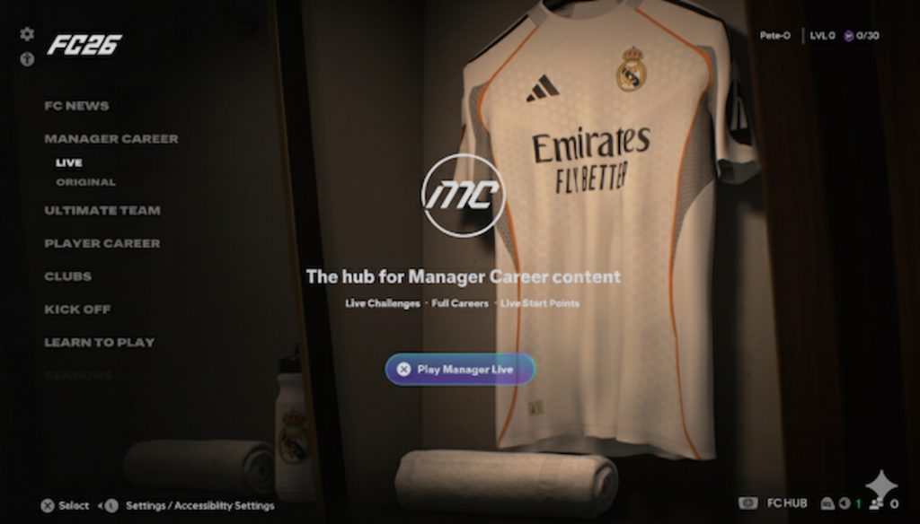 FC 26 Manager market