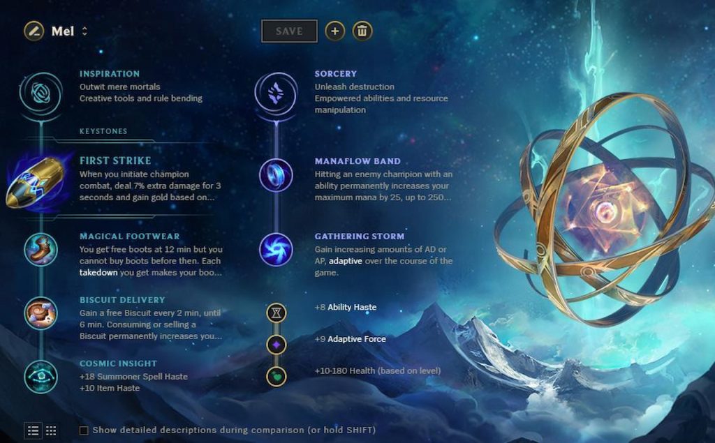Mel Build Guide