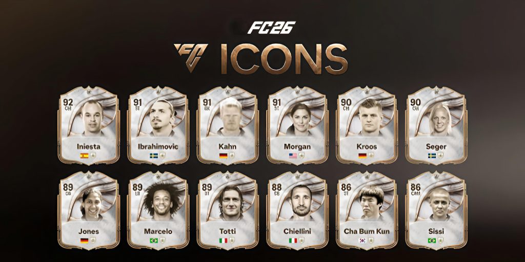 FC 26 ICONS and Heroes