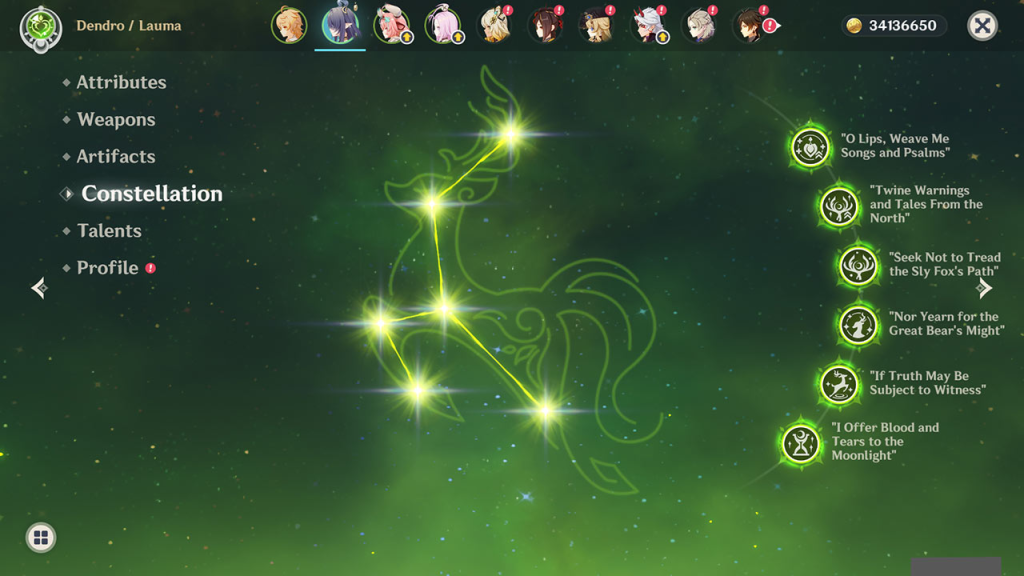 Lauma’s Constellations