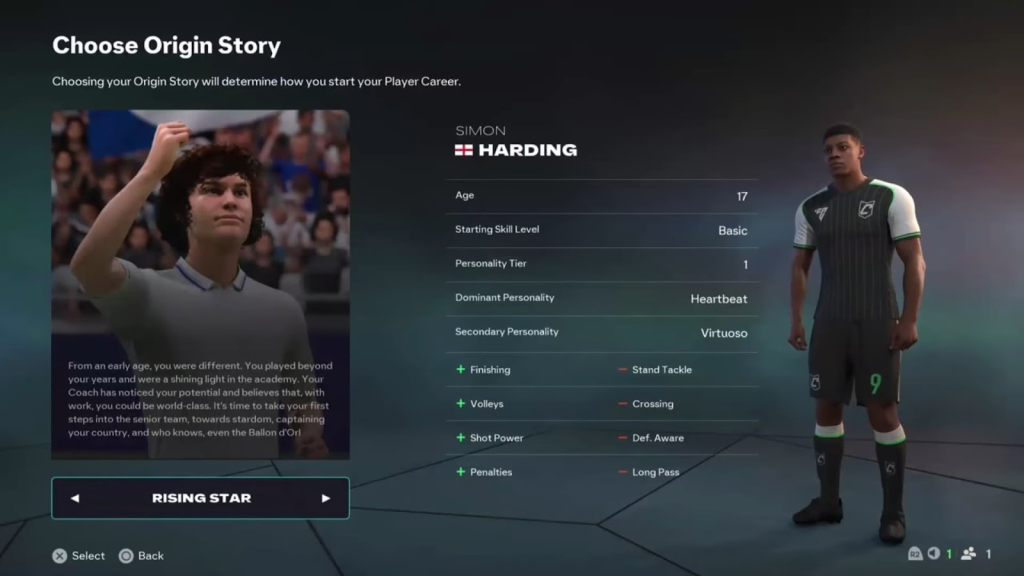 FC 26 New Origin Stories