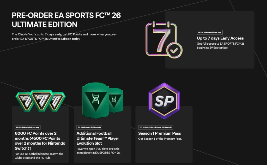 FC 26 Pre-Order