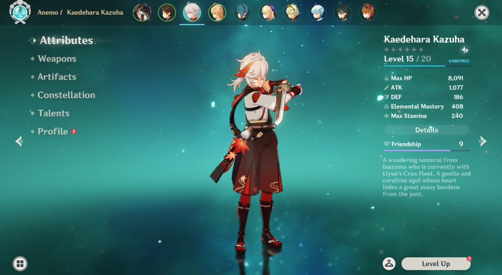 Build Existing Characters Instead of Collecting New Ones