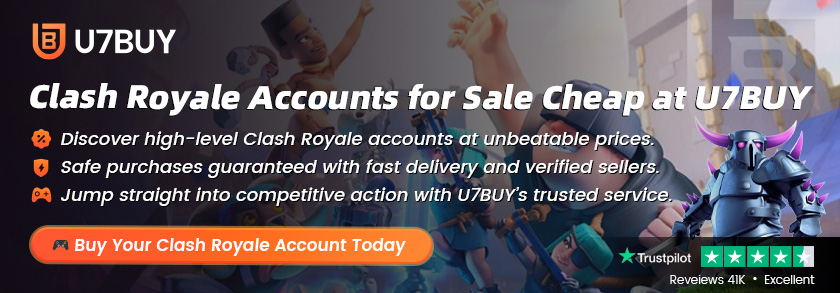 Clash Royale Accounts for Sale