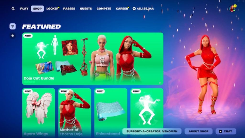 Fortnite Item Shop