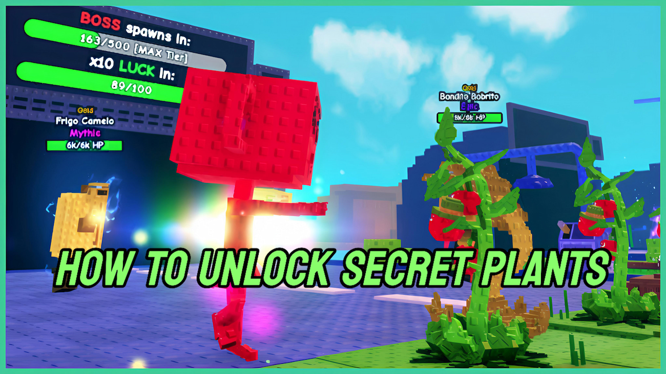 Unlock Secret Plants in Plants vs Brainrot