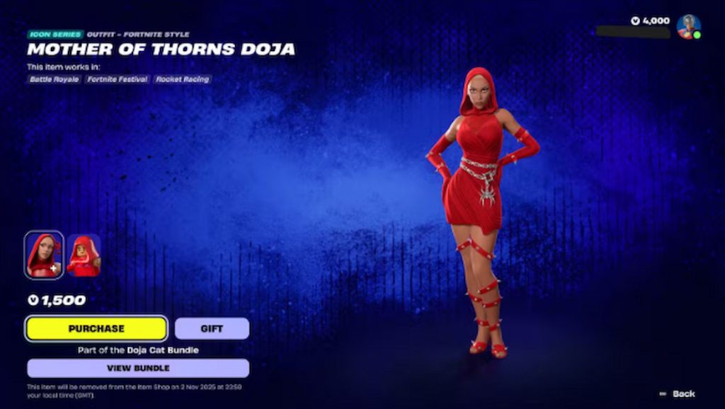 Mother of Thorns Doja Skin