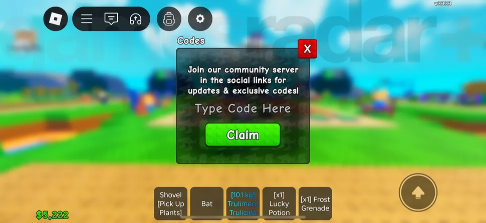 Active Plants vs Brainrots Codes